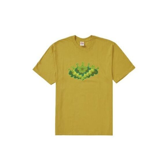 Supreme Cloud Tshirt Acid Yellow Authentic Men’s Size XL - Picture 1 of 4